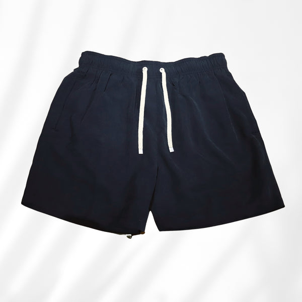 Plain black sales swim shorts