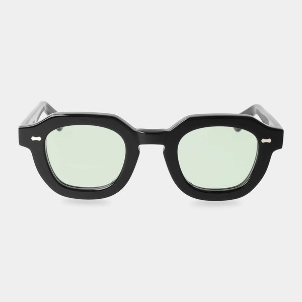 JUTA ECO BLACK Sunglasses | Green Lens